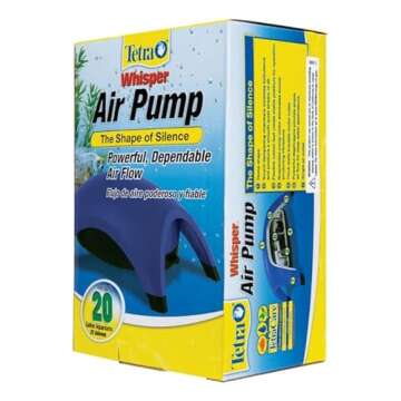 Tetra 77852 Whisper Air Pump, 20-Gallon