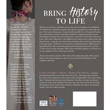 The American Duchess Guide to 18th Century Dressmaking: How to Hand Sew Georgian Gowns and Wear Them...