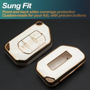 Stylish Key Fob Cover for Jeep Gladiator Wrangler