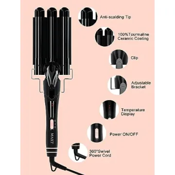 5 in 1 Hair Waver Curling Set for Versatile Styles