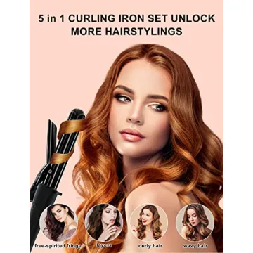 5 in 1 Hair Waver Curling Set for Versatile Styles
