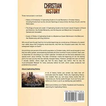 Christian History: A Captivating Guide to the History of Christianity, Kings of Israel and Judah, an...