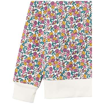 Cozy Toddler Girls' Fleece Zip-Up Hoodie Sweatshirt