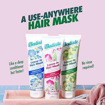 Batiste Heat Protectant & Leave In Conditioner Hair Mask