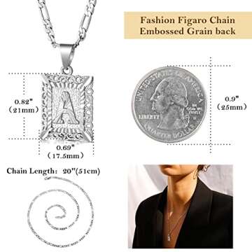 KissYan Initial Letter Pendant Necklace - Personal Investment