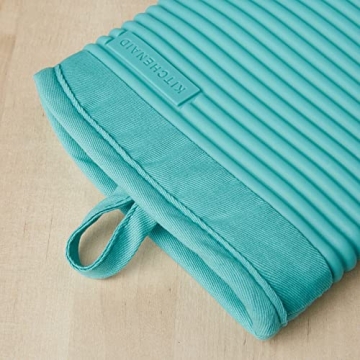 KitchenAid Ribbed Silicone Oven Mitt Set for Ultimate Protection