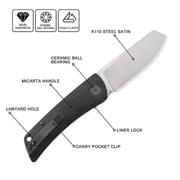 Petrified Fish PFE05 Flavorist Folding Knife with K110 Blade