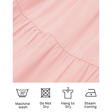 ZESICA Off Shoulder Puff Sleeve Midi Dress - Stylish Comfort