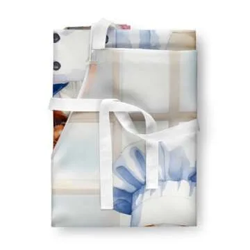 Caroline's Treasures Cavalier Spaniel The Chef Apron Cooking Kitchen Server Baking Crafts Gardening for Adult Women Men, Unisex, Large, Multicolor