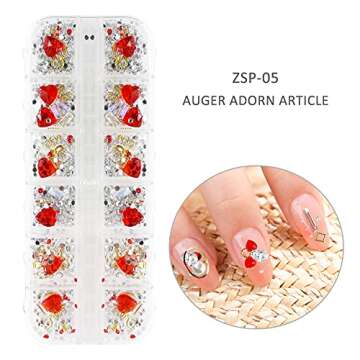 Newthinking Nail Art Rhinestones Kit for Stunning Designs