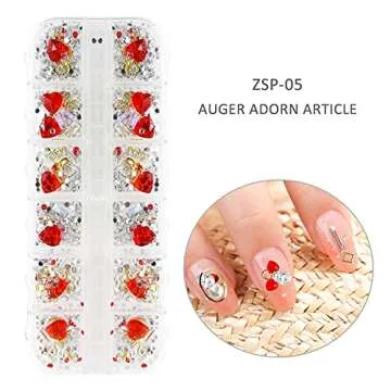 Newthinking Nail Art Rhinestones Kit for Stunning Designs