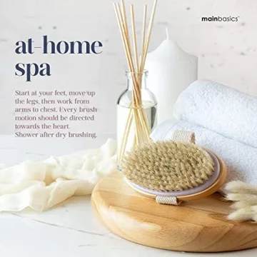 MainBasics Dry Brush for Lymphatic Health and Smooth Skin
