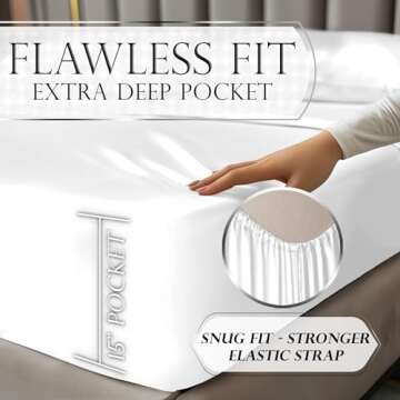 Luxury Satin Bed Sheets - Soft, Affordable Queen Set