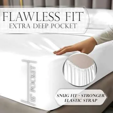 Luxury Satin Bed Sheets - Soft, Affordable Queen Set