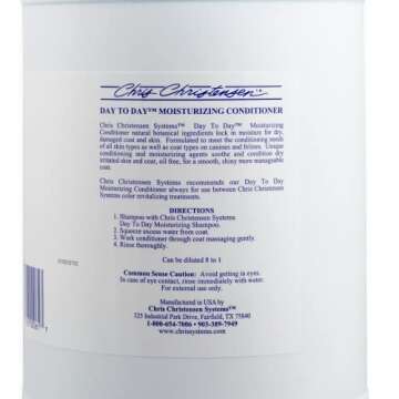 Chris Christensen Ultra Concentrated Dog Conditioner - 1 Gal