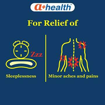 A+Health Ibuprofen PM Softgels - Nighttime Pain Relief & Sleep Aid (120 Count)