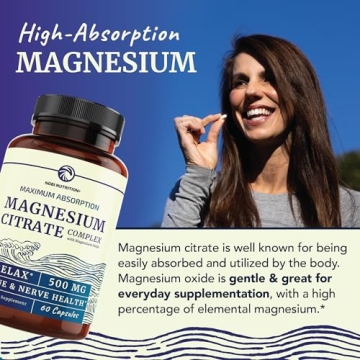 Magnesium Citrate Complex for Calm and Digestion Support | 500MG