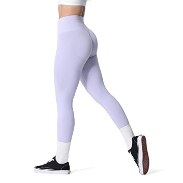 Aoxjox High Waisted Seamless Leggings Gym Yoga Pants