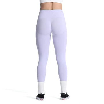 Aoxjox High Waisted Seamless Leggings Gym Yoga Pants