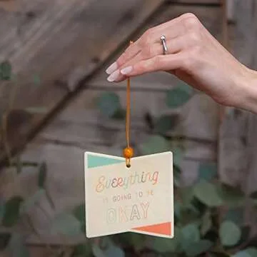 Car Air Fresheners by Studio Oh! - Pack of 2 Everything is OK Scented Hanging Air Fresheners - Unique & Exclusive Fragrance with DeoBoost Odor Eliminator