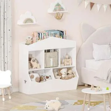 Multifunctional Kids Bookshelf & Toy Organizer - GAOMON