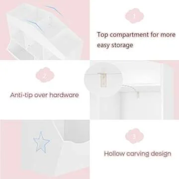 Multifunctional Kids Bookshelf & Toy Organizer - GAOMON