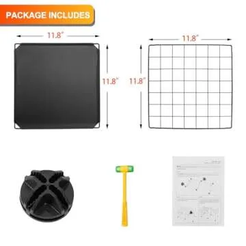 HUBSON Versatile Wire Cube Storage Organizer for Home