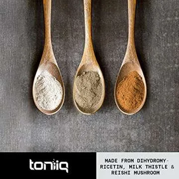 Toniiq Ease with DHM - Full Liver Support for a Night Out - 120 Capsules - 50x Super Concentrated Extract