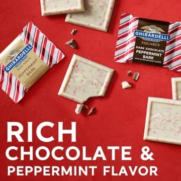 GHIRARDELLI® Peppermint Bark SQUARES® Gift Box