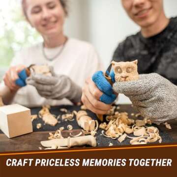 BeaverCraft Basswood Carving Blocks BW 18 pcs Whittling Wood Carving Blocks Basswood for Carving Wood for Whittling Kit Wood Blocks for Carving Bass Wood for Wood Carving Set Wood Carving Wood Crafts