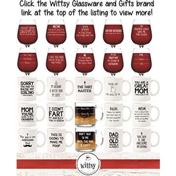 In Dog Wines Funny Wine Glass - Wine Lover Gifts for Women - Dog Mom Gift - Unique Gag Wine Gifts for Dog Lovers - Cool Birthday Present - Fun Wine Glass for Wife, Friend, Sister