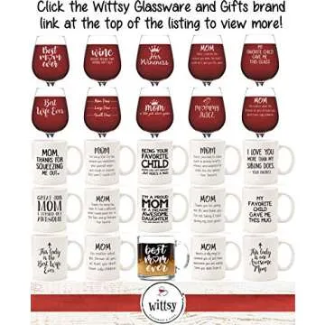 In Dog Wines Funny Wine Glass - Wine Lover Gifts for Women - Dog Mom Gift - Unique Gag Wine Gifts for Dog Lovers - Cool Birthday Present - Fun Wine Glass for Wife, Friend, Sister