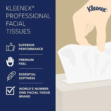 Kleenex® Professional Facial Tissue, 2-Ply Bulk Pack for Business