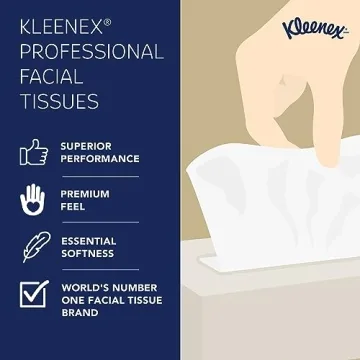 Kleenex® Professional Facial Tissue, 2-Ply Bulk Pack for Business