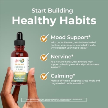 Organic Lemon Balm Leaf Extract for Mood Support