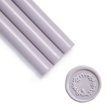 UNIQOOO Mailable Glue Gun Sealing Wax Sticks for Wax Seal Stamp - Mauve Dusty Lilac Purple, Great fo...