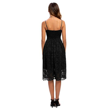 Buy Riatobe Women's Lace Floral Overlay Cocktail Dress Online