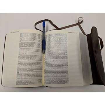 NIV Journal the Word Bible Large Print in Brown Leather