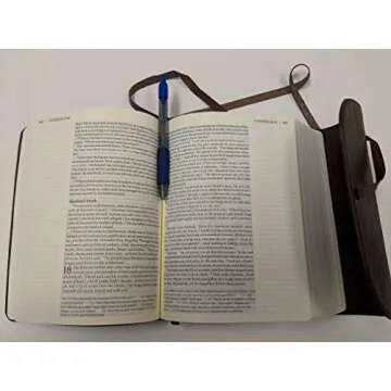 NIV Journal the Word Bible Large Print in Brown Leather