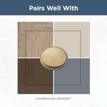 Franklin Brass 10-Pack Mushroom Cabinet Knobs in Bronze