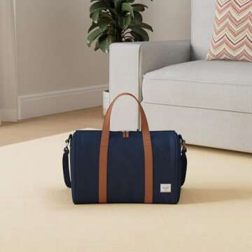 Herschel Supply Co. Novel Duffle - Eco-Friendly Navy Bag (43L)