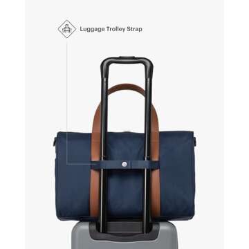 Herschel Novel Duffle - Eco-Friendly 43L Navy Bag