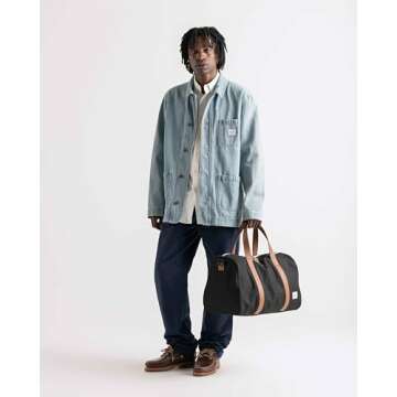 Herschel Novel Duffle - Eco-Friendly 43L Navy Bag