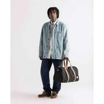 Herschel Novel Duffle - Eco-Friendly 43L Navy Bag