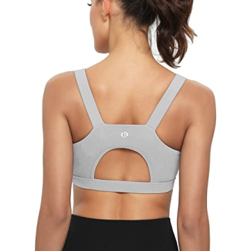 RUNNING GIRL High Impact Sports Bra for Women