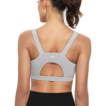 RUNNING GIRL High Impact Sports Bra for Women