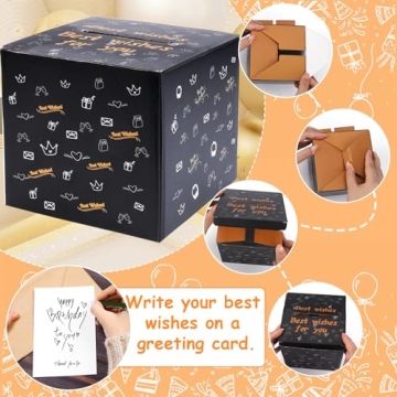 Happy Birthday Money Box for Creative Cash Gifts