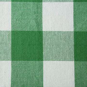 DII Buffalo Check Collection, Classic Farmhouse Table Runner, 14x108, Green & White