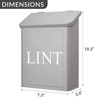 Calindiana Magnetic Lint Bin - Stylish Laundry Solution