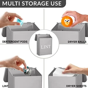 Calindiana Magnetic Lint Bin - Stylish Laundry Solution
